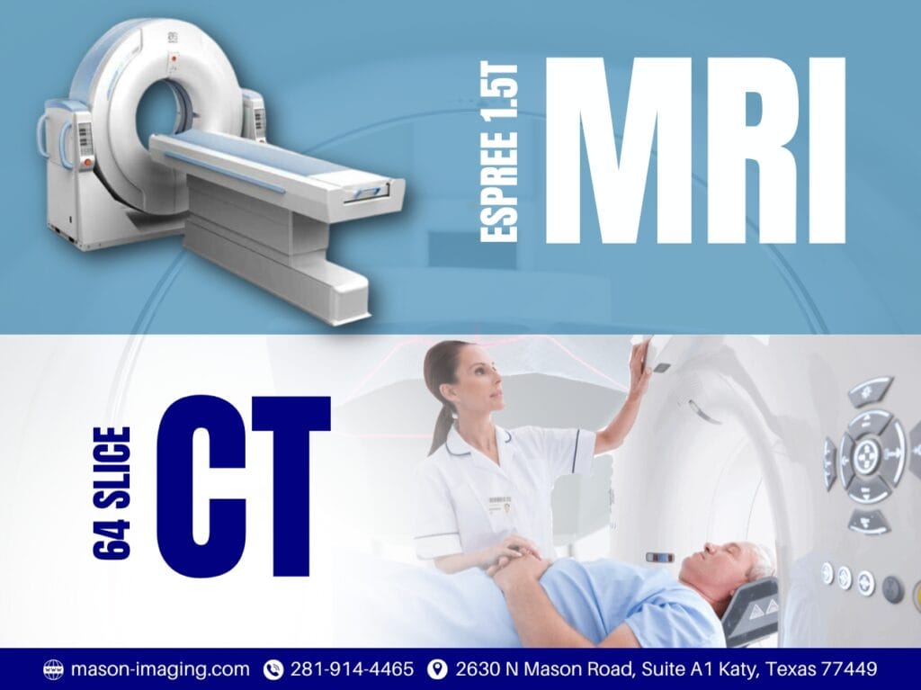 MRI and CT scan